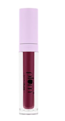 Plum Glassy Glaze Lip Lacquer | Highly Pigmented | Glossy Finish | 3-in-1 Lipstick + Lip Balm + Gloss | With Hyaluronic Acid &amp;amp; Squalane | 08 Fuchsia Fiesta